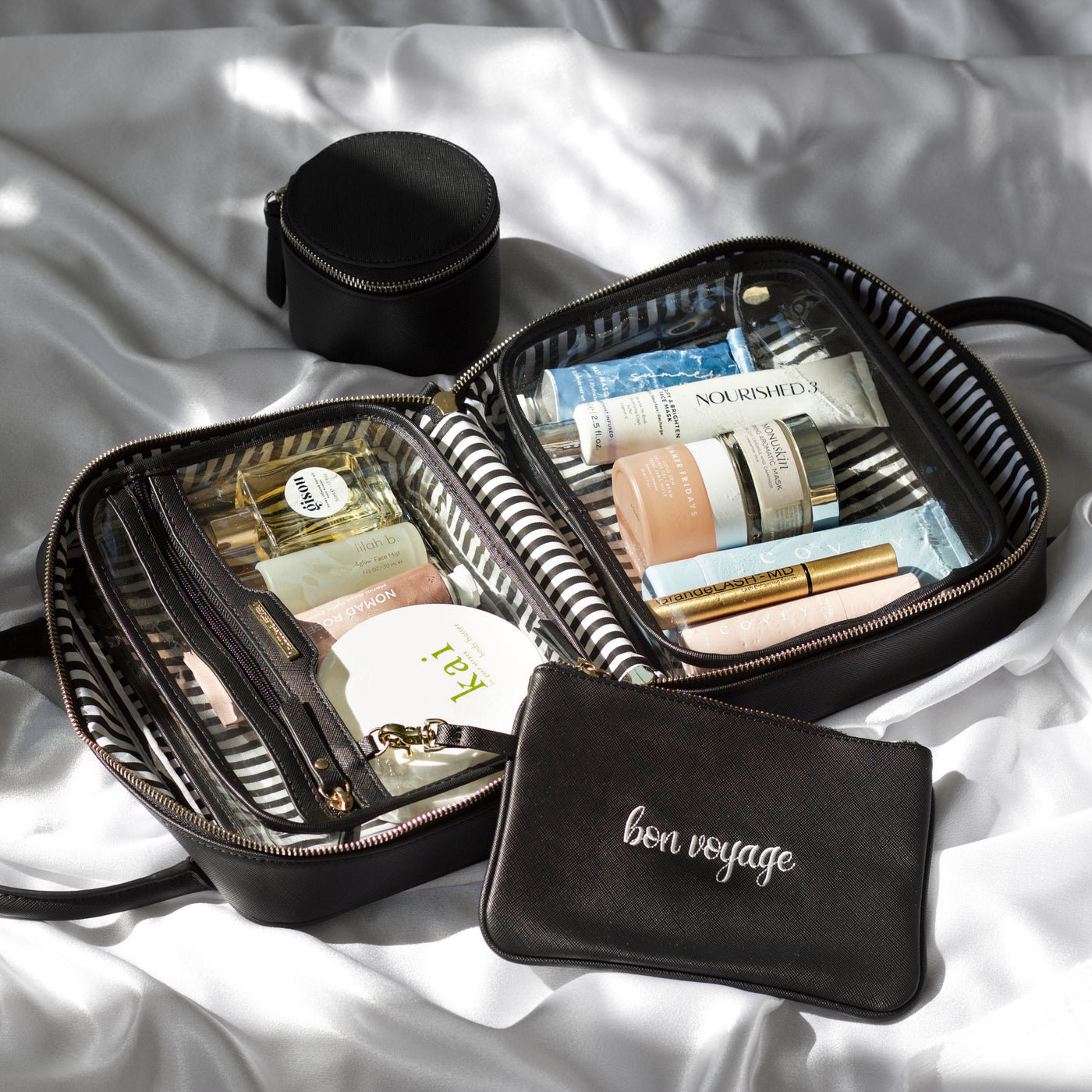 Best travel makeup bags by Hudson + Bleecker