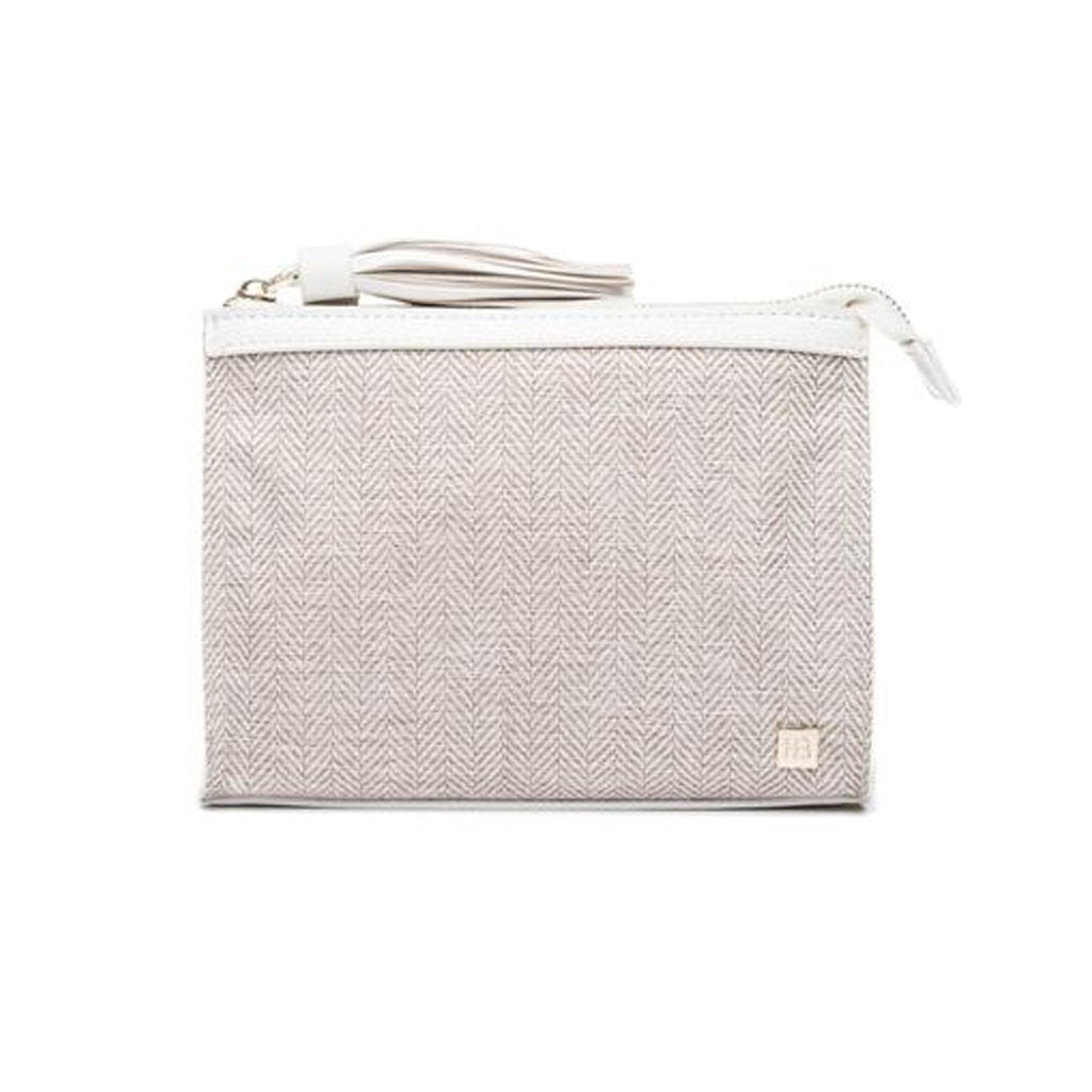 Herringbone Cosmetic Pouch