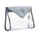 Clear Travel Makeup Bags Hudson + Bleecker Blue Lagoon
