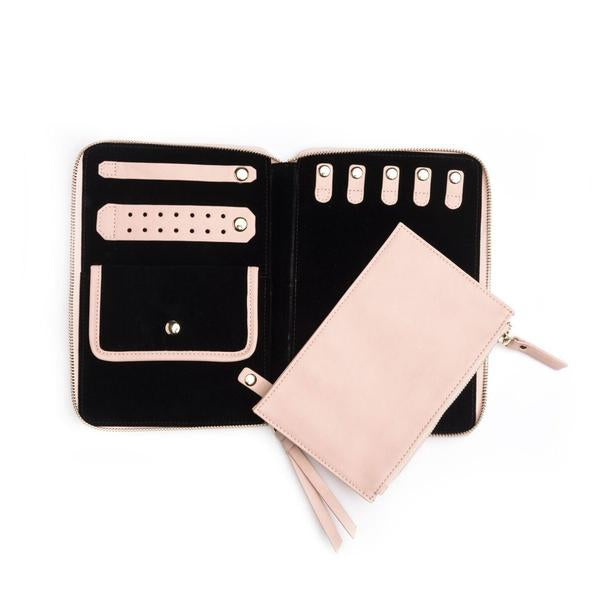 Grotta Bijoux Jewelry Folio Hudson + Bleecker Travel Case Organizer