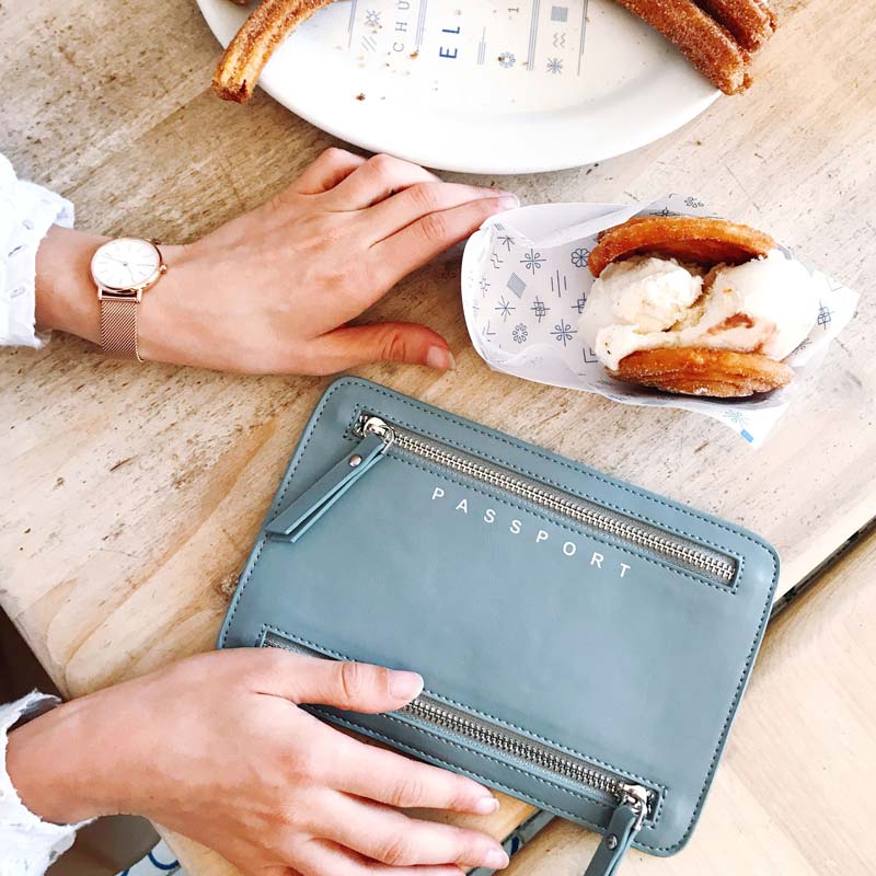 Lagoon Destination Travel Wallet Hudson + Bleecker