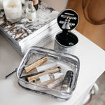 Lava Away Clear Case Travel Hudson + Bleecker Makeup Bag TSA Friendly