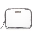 Lava Away Clear Case Hudson + Bleecker Makeup Bag Travel TSA Friendly