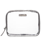 Lava Away Clear Case Hudson + Bleecker Makeup Bag Travel TSA Friendly