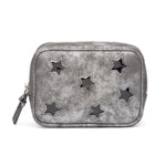 Lava Mini Longitude Bag Travel Makeup Bag Hudson + Bleecker Silver Travel